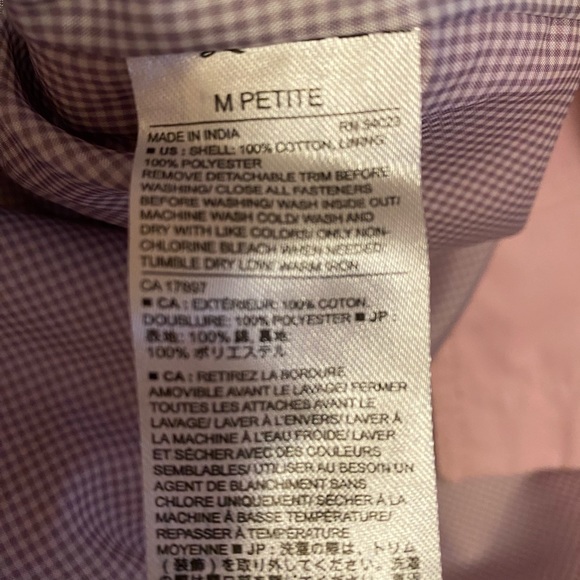 Banana Republic Pink Trench Coat - Picture 5 of 5